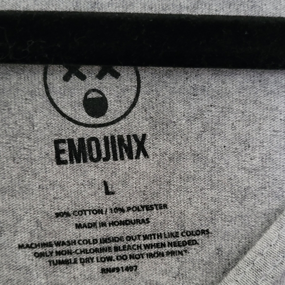 Emojinx Unisex Heather Gray Tank Top weekend fun Size Large - Picture 4 of 4